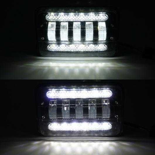 レンズ スクエア LED ワーク ライト 適用: トレーラー 4WD SUV UTV