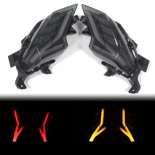 オートバイ リア テールライト LED ウインカー ライト インジケータ 適用: ヤマハ T-MAX530 TMAX530 2017-2019 ブレーキ ブラックスモーク AL-KK-5181 2輪 AL