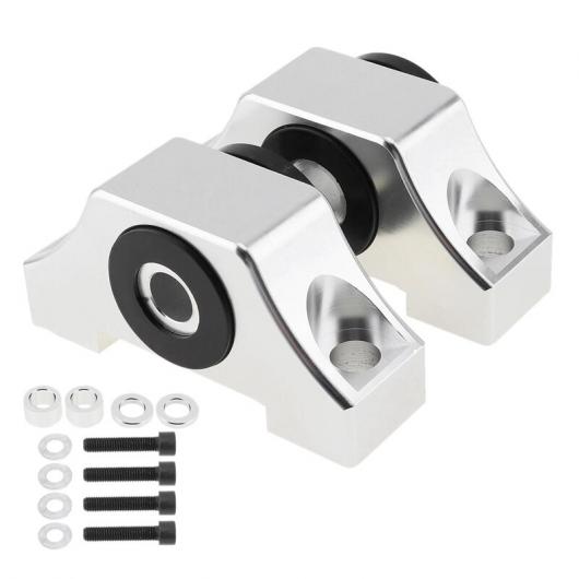 アルミニウム エンジン モーター トルク マウント キット B -シリーズ/D -シリーズ 適用: 1992-2001 ホンダ シビック EG EK JDM シルバー AL-KK-5654 AL