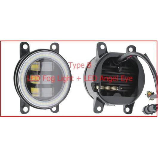 2ピース LED エンジェルアイ DRL 適用: ホンダ シティ 2014 2015 2016 2017 2018 LED フォグ LED DRL ホワイト エンジェルアイ AL-KK-8150 AL