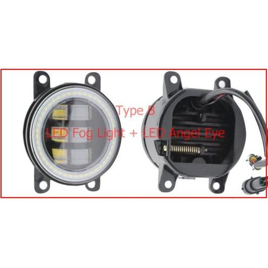 2ピース LED エンジェルアイ DRL 適用: 三菱 モンテロ パジェロ スポーツ LED フォグ LED DRL ホワイト エンジェルアイ AL-KK-8185 AL