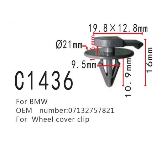 �I�[�g �N���b�v �z�C�[�� �J�o�[ �N���b�v �K�p: BMW �~�j/MINI�iBMW�j �N�[�p�[ R50 R52 R53 R55 R56 R57 R58 R59 07132757821 100�s�[�X AL-MM-0857 AL