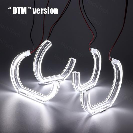 DTM エンジェルアイ LED 適用: BMW X3 F25 2010 2011 2012 2013 2014 ハロゲン ヘッドライト DRL HALO ホワイト DTM バージョン AL-MM-8441 AL