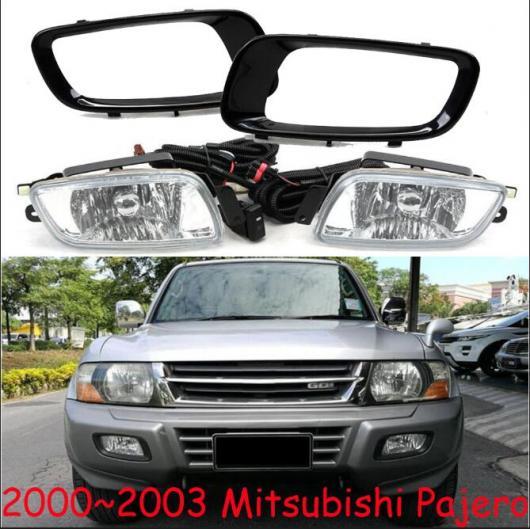 バンパー ヘッドライト 適用: パジェロ フォグライト モンテロ 2000-2003 ハロゲン バルブ タイプ001 三菱 パジェロ 2000-2003 モンテロ AL-OO-0070 AL