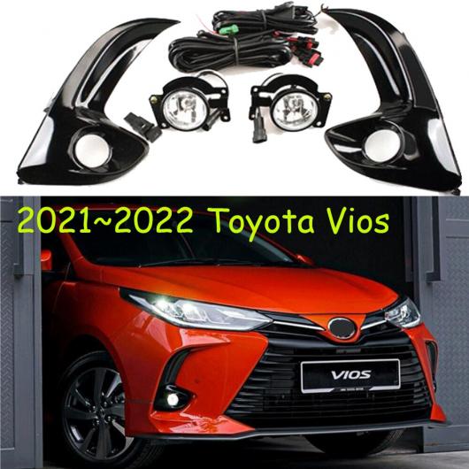 バンパー ヘッドライト 適用: ヴィオス フォグライト 2020-2022 ハロゲン バルブ 4300K ワイヤー タイプ001 トヨタ ヴィオス 2020-2022 AL-OO-0092 AL