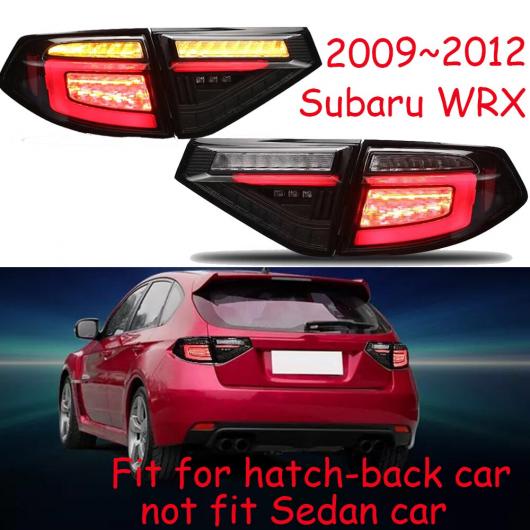 ハッチ-バック WRX テール ライト 適用: 2008-2014 テールライト LED スモーク レッド スバル WRX 2008-2012 ハッチ バック AL-OO-0114 AL