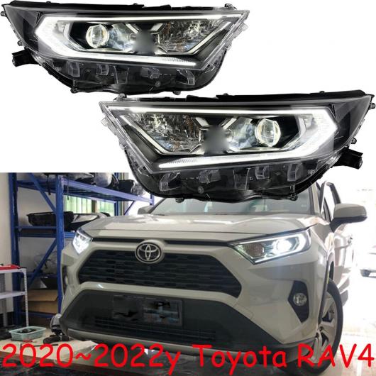 1ピース バンパー RAV 4 RAV4 ヘッドライト 適用: デイタイム ライト 1セット 2ピース トヨタ RAV4 2020 2022 オールインLED AL OO 0150 AL :504629680:オートパーツエージェンシー