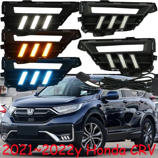 バンパー ヘッドライト 適用: ホンダ CR-V CRV デイタイム ライト CR V ホワイト イエロー ブルー ホンダ CRV 20221-2022 AL-OO-0242 AL