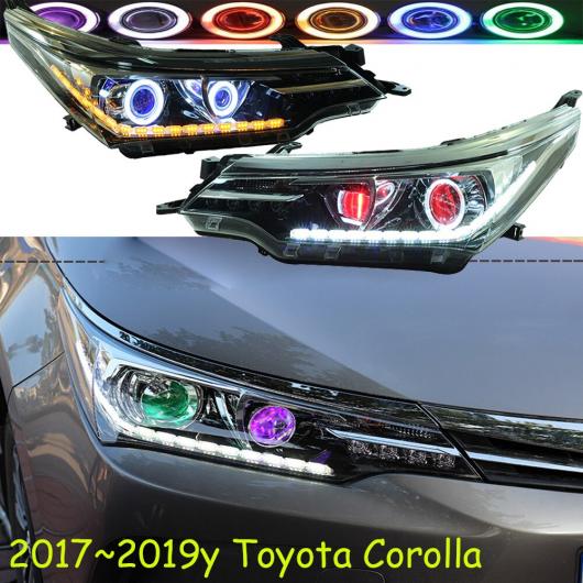 適用: トヨタ カローラ ヘッドライト アルティス 2017 2019 LED 2ピース ヘッドライト トヨタ カローラ 右ハンドル 2017 2019 AL OO 0265 AL :504631450:オートパーツエージェンシー