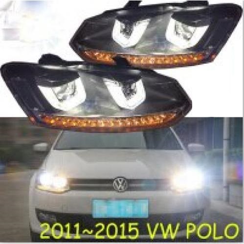 2ピース 適用: フォルクスワーゲン/VOLKSWAGEN ポロ ヘッドライト 2011 2012 HID キセノン ヘッドライト VW ポロ 2011-2015 AL-OO-0330 AL