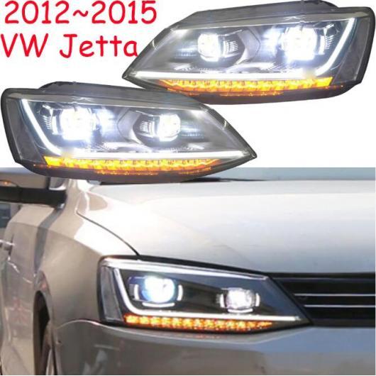 2ピース チューニング ヘッドライト 適用: ジェッタ MK6 サギター 2012 HID キセノン ヘッドライト VW ジェッタ 2012 2015 AL OO 0358 AL :504632930:オートパーツエージェンシー