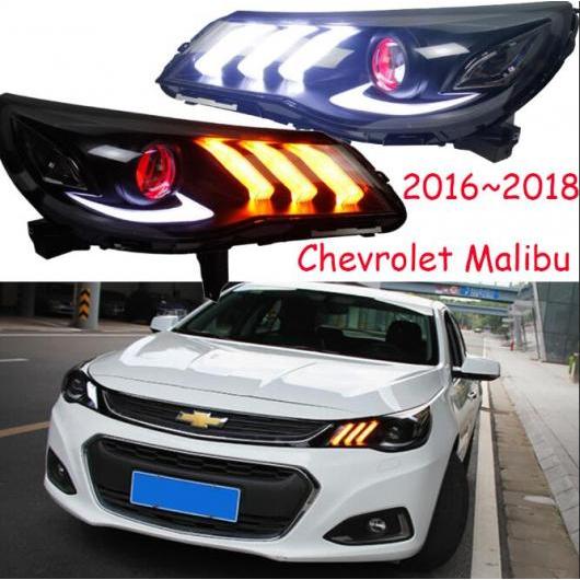 適用: シボレー/CHEVROLET マリブ ヘッドライト 2016 2018 シボレー マリブ 2ピース ヘッドライトバルブなし AL OO 0417 AL :504634260:オートパーツエージェンシー