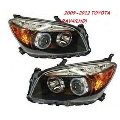 2ピース バンパー ランプ 適用: ヘッド RAV4 ヘッドライト 2009 2010 2011 2012 モデル2 トヨタ RAV4 HID キセノン バラスト AL OO 0421 AL :504634310:オートパーツエージェンシー