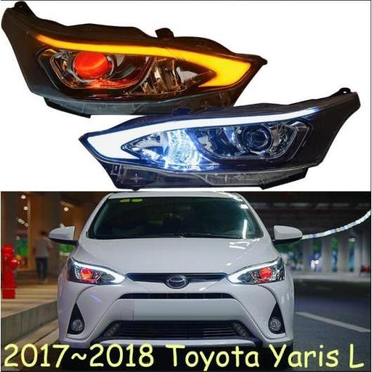 1 ペア 適用: ヤリス ヴィッツ ヘッドライト 2017 2018 年 DRL HID タイプ001 トヨタ ヤリス ヴィッツ ヘッドライトバルブなし 2017 2019 AL OO 0483 AL :504635500:オートパーツエージェンシー