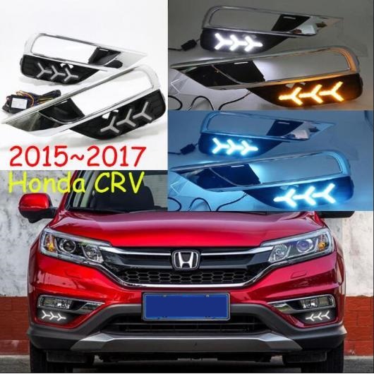 1セット ヘッドライト 適用: ホンダ CR V CR V CRV ホワイト イエロー ブルー ホンダ CRV 2015 2016 AL OO 0530 AL :504636540:オートパーツエージェンシー