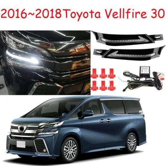 バンパー ヘッドライト 適用: トヨタ ヴェルファイア デイタイム ライト 20 30 2016 2018 トヨタ ヴェルファイア 2016 2018 30 AL OO 0683 AL :504639150:オートパーツエージェンシー