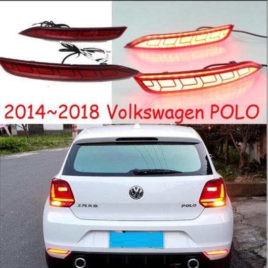 バンパー テールライト 適用: ポロ リア ライト ブレーキ LED 2014 2018 テールランプ Aスタイル VW ポロ 2014 2018 3機能 AL OO 0716 AL :504639710:オートパーツエージェンシー