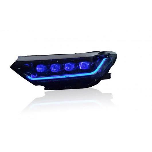 ヨーロッパ仕様 バージョン 2017-2019 バンパー ホワイト イエローブルー VW パサート マゴタン B8 2017-2019 オールインLED AL-OO-0742 AL