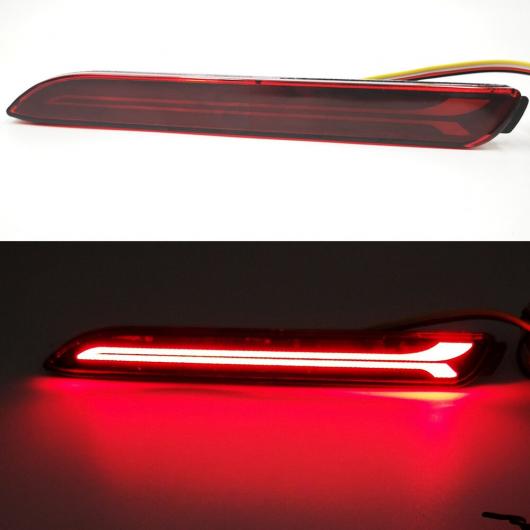 LED リア バンパー リフレクター テール ブレーキ ライト 適用: トヨタ ブラック カバー〜モデル E 2ファンクション AL-OO-0922 AL_2