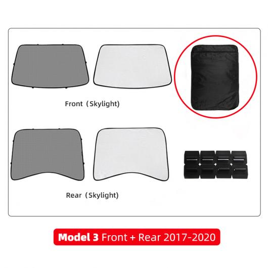 適用: テスラ/TESLA モデル Y 2021 2022 モデル 3 2017 2019 2020 ガラス ルーフ サン シェード フロント リア モデル 3 2017 2020 AL OO 6451 AL :504884740:オートパーツエージェンシー