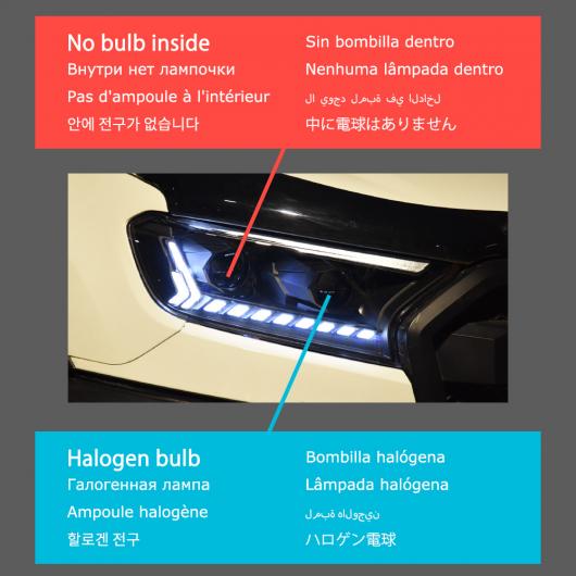 ヘッド ランプ 適用: フォード/FORD レンジャー LED ヘッドライト 2016-2020 ヘッドライト レンジャー DRL ウインカー バルブなし AL-OO-8044 AL
