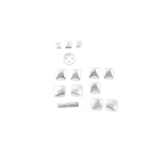 �K�p: ���f�� S/X/SLK/GLK X204/G500/A/B/CLA/C W204/GLA/ML/E W212/GLE W176 W246 ABS �V���o�[ �E�C���h�E ���t�g �X�C�b�` �{�^�� �V���o�[ AL-PP-3118 AL