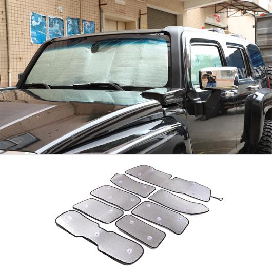 �K�p: �n�}�[/HUMMER H3 2005-2009 �t�����g �E�C���h�X�N���[�� �J�o�[ �t�� �E�C���h�E �K���X �T�� �ی� 8�s�[�X AL-PP-3656 AL