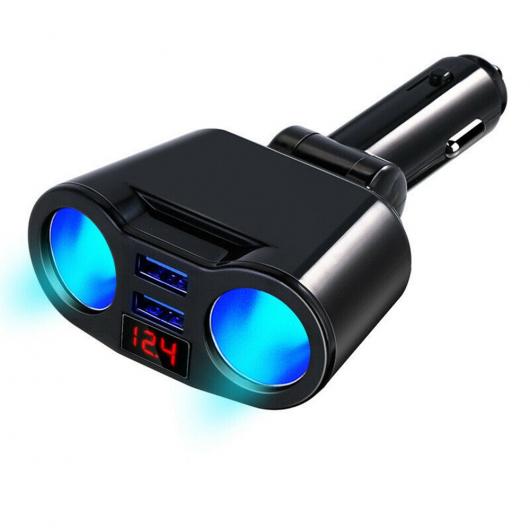 3.1A fA USB `[W[ 2 |[g LCD fBXvC 12-24V ^oR \Pbg C^[ `[W[ p[ A_v^ ubN AL-RR-3136 AL