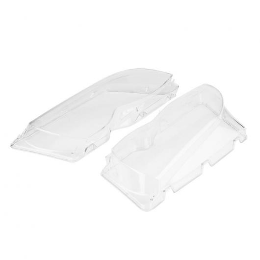 1ペア フロント 左 + 右 ヘッドランプ クリア プラスチック レンズ カバー 適用: BMW E46 3 -シリーズ 4DR 02-05 クリア AL-RR-3442 AL