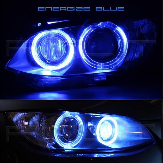 2ピース エラー LED エンジェルアイ HALO リング マーカー ライト バルブ 適用: BMW E39 E53 E60 E61 E63 E64 E65 E66 E87 525i 530i XI ブルー AL RR 7650 AL : 505790980 : オートパーツエージェンシー