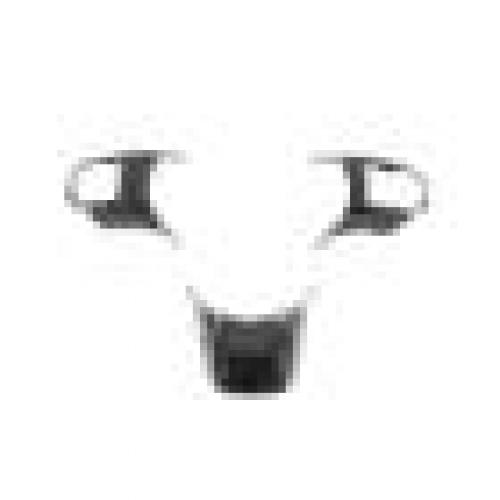 �K�p: BMW �~�j �N�[�p�[ F55 F56 2022 �X�e�A�����O �z�C�[�� �C���e���A �J�o�[ �g���� �J�[�{���t�@�C�o�[ �u���b�N AL-SS-0630 AL