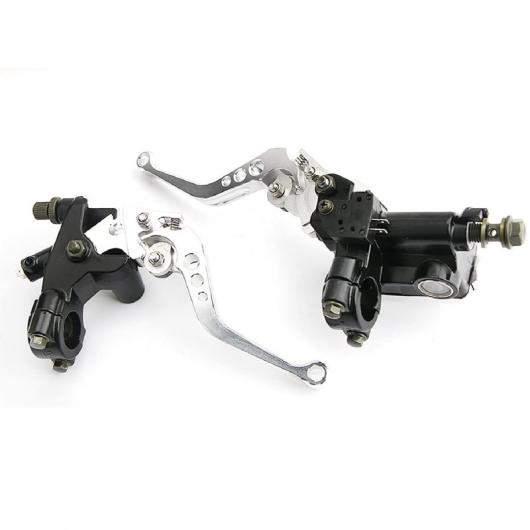 1ペア オートバイ フロント ブレーキ クラッチ 7/8 インチ 22mm ブレーキ ポンプ クラッチ ハンドル レバー ハンドルバー 適用: カラー5 AL-SS-0868 AL