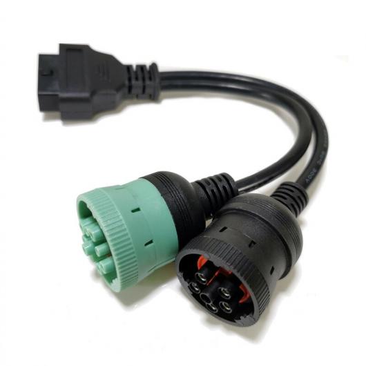 1�s�[�X 6 �s�� J1708/9 �s�� J1939 16 �s�� OBD2 �A�_�v�^ �P�[�u�� �g���b�N 1�s�[�X AL-SS-0904 AL