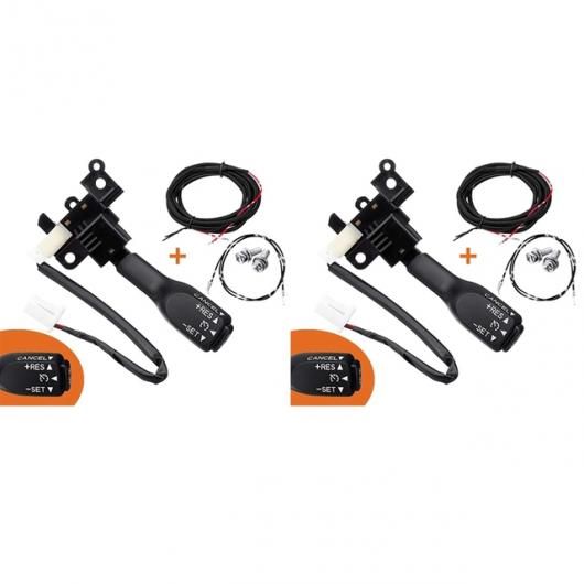 2ピース クルーズ コントロール スイッチ ハーネス 適用:トヨタ カローラ カムリ プリウス ランドクルーザー RAV4 マルチ AL-SS-2730 AL