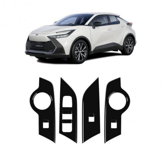 �K�p: �g���^ CHR C-HR 2024 2025 ABS �s�A�m �u���b�N �C���e���A �A�N�Z�T���[ �M�A �V�t�g �p�l�� �E�C���h�E �X�C�b�` �J�o�[ SR-AA-4123