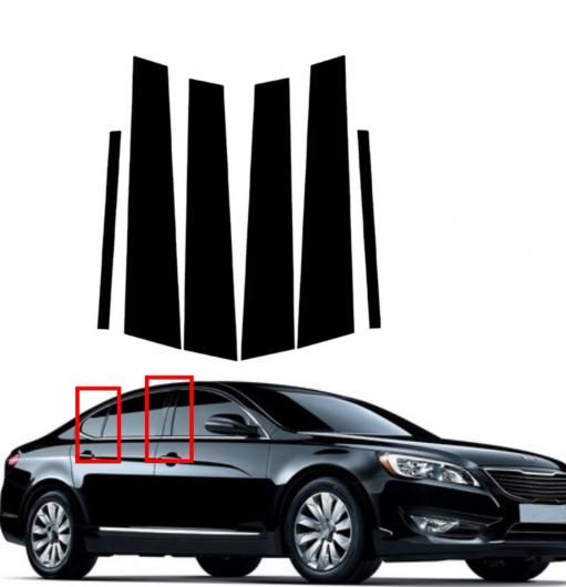 6�s�[�X ����u���b�N �s���[ �|�X�g �K�p: �N�� �J�f���c�@ VG K7 2010-2013 2014 2015 2016 �E�C���h�E �g���� �J�o�[ BC �� �u���b�N SR-BB-7383