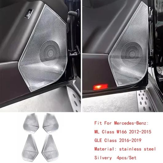 �K�p: �����Z�f�X-�x���c ML GL GLE GLS �N���X X166 W166 �X�`�[�� �h�A �X�s�[�J�[ �X�e���I ���� �J�o�[ ML GLE �N���X �h�A SR-CC-4380