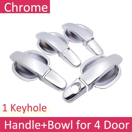 �K�p: �t�H�[�h/FORD �N�[�K MK2 2013-2019 �N���[�� �h�A �n���h�� �J�o�[ �X�e�b�J�[ �g���� �Z�b�g 4�h�A �n���h�� �{�E�� 4�h�A SR-CC-5228