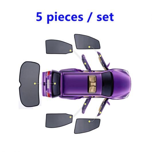 ���� �T���V�F�[�h �K�p: �V�g���G��/CITROEN �O�����h C4 �s�J�\ MK1 2007 2008 2009 2010 2011 2012 UV �ی� 5�s�[�X �Z�b�g SR-CC-5625