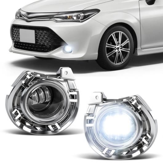 フォグランプ アセンブリ 適用: トヨタ カローラ アクシオ 2015 2016 2017 フォグライト フロント バンパー LED ホワイト レンズ SR-DD-3752