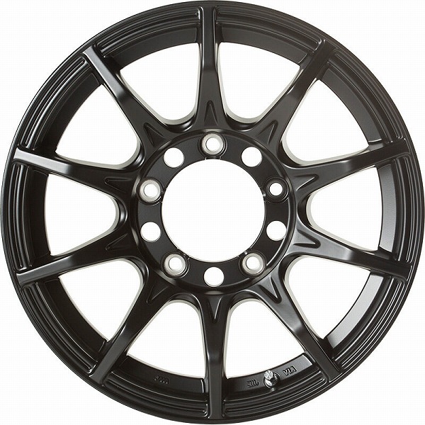 5ZIGEN/5次元 BLACK MAN G・I ホイール マットブラック 16インチ×5.5J＋0 5H139.7 入数：1台分(4本) :504003110:オートパーツエージェンシー