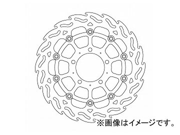 2輪 アクティブ モトマスター フレイムディスク フロント/左 MM112058SB JAN：4538792648460 カワサキ ZRX1200ダエグ 2009年〜2012年 :450589600:オートパーツエージェンシー