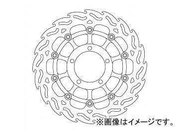 2輪 アクティブ モトマスター フレイムディスク フロント/右 MM113052SB JAN：4538792661193 トライアンフ ストリートトリプル/R 2007年〜2010年 :450592670:オートパーツエージェンシー