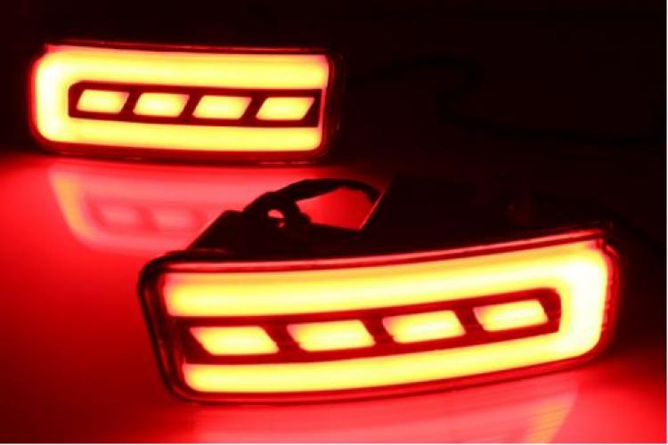 ランプ CRV 2個 テールリア バンパー LED リフレクターストップブレーキフォグランプ AL-AA-9587 AL