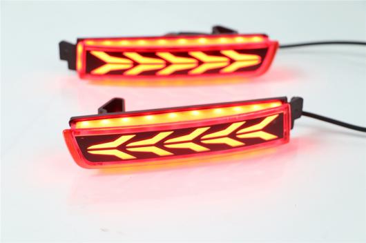1 バケツ LED リア バンパー リフレクター テール ブレーキ インフィニティ FX37 35 50 日産 セントラ ジューク ムラーノ タイプA・タイプB AL-BB-0367 AL_4