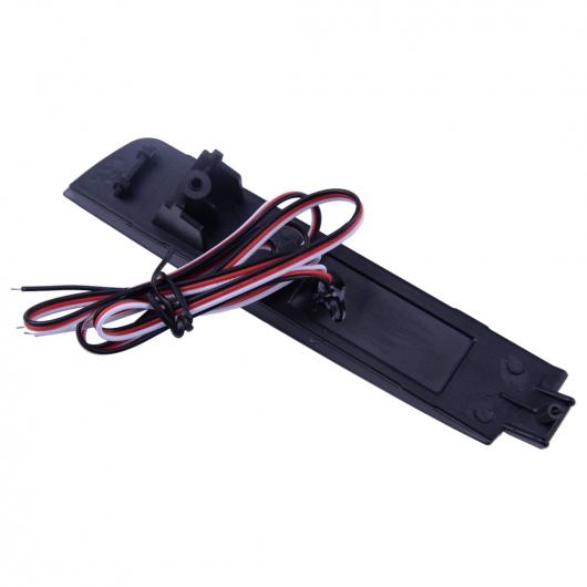12V リア 警告 LED バンパー リフレクター テール ブレーキ ライト 日産 ジューク ムラーノクエスト セントラ インフィニティ ブラック〜レッド AL-BB-0369 ALの画像