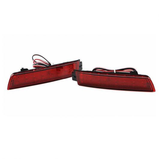 24 LED リア バンパー リフレクター テール ブレーキ ストップ RUNNI 日産 ジューク ムラーノ Z51 クエスト セントラ インフィニティ FX レッド AL-BB-0373 AL