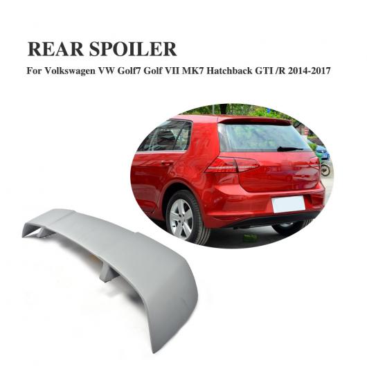 リア ルーフ スポイラー ウインドウ ウイング 適用: フォルクスワーゲン VW ゴルフ 7 MK7 VII GTI R ハッチバック 2014 2017 FRP 未塗装 AL DD 8084 AL :502154020:オートパーツエージェンシー