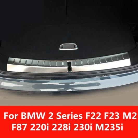 リア トランク バンパー 摩耗 プレート 適用: BMW 2シリーズ F22 F23 M2 F87 220I 228I 230I M235I エクステリア 5シート・エクステリア 7シート AL EE 7706 AL :502273510:オートパーツエージェンシー