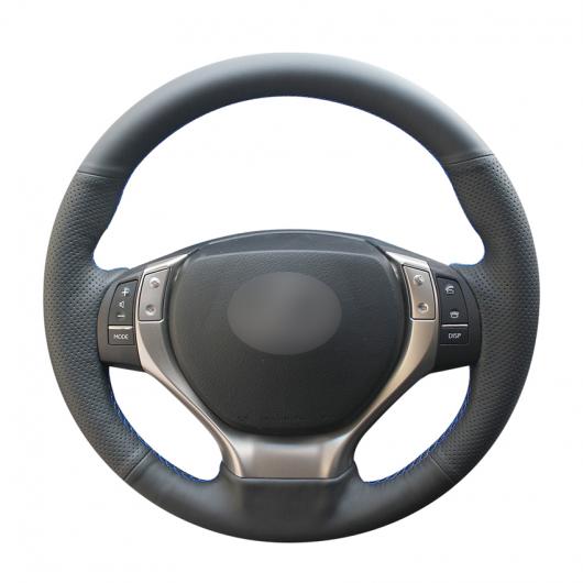 �u���b�N PU���U�[ ��D�� �X�e�A�����O �z�C�[�� �J�o�[ �K�p: ���N�T�X ES250 ES300H GS250 GS300H RX270 RX350 �u���b�N���`�O���[�� AL-EE-8549 AL